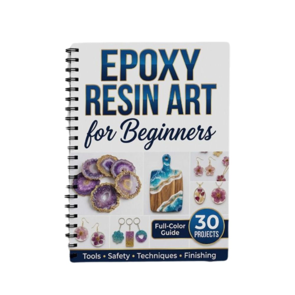 Resin Craft For Beginners - Step-by-Step Epoxy Resin Art Handbook 30