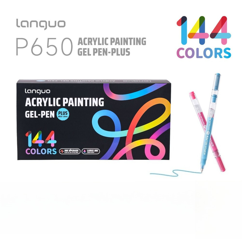 Copic Marker Sketch - Languo P650 Acrylic Painting Gel Pen