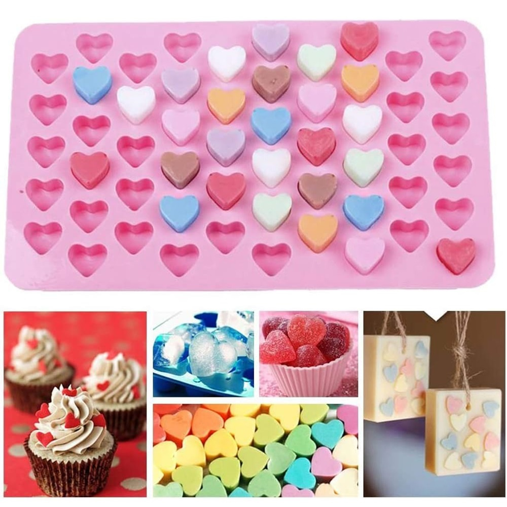 7Pcs Candy Silicone Moulds wit - Silicone Mold Tray ulasan dan harga