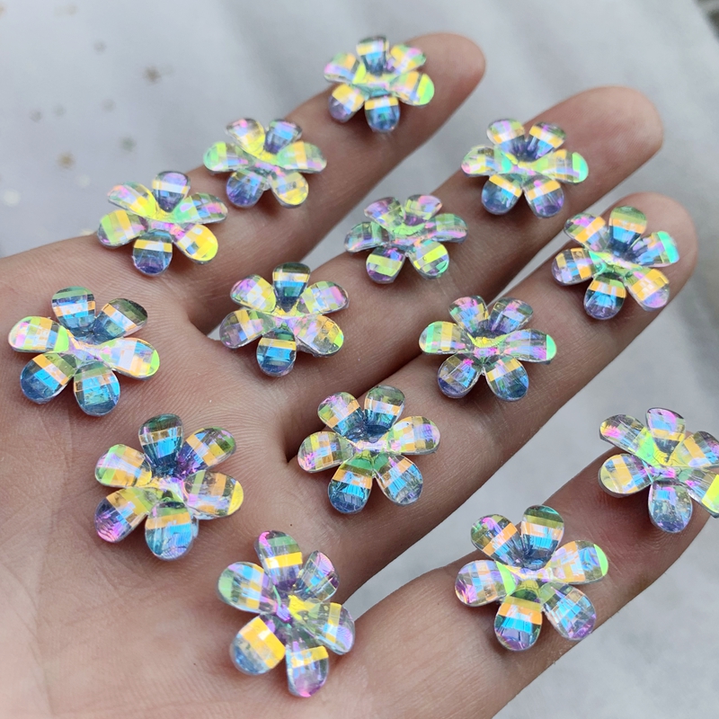 30pcs/lot Lovely Flower 16mm r - Resin Craft Ideas ulasan dan harga