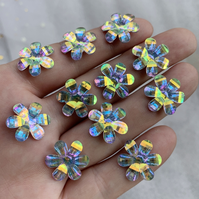 30pcs/lot Lovely Flower 16mm r - Resin Craft Ideas ulasan dan harga