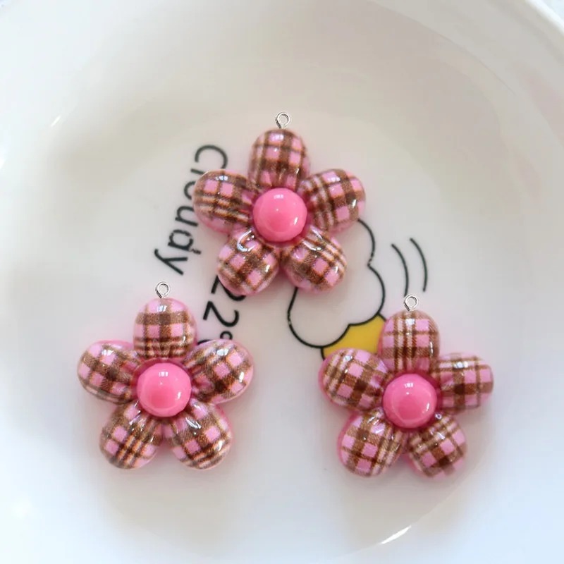 10Pcs Sweet Flower Planar Resi - Resin Craft Material ulasan dan harga
