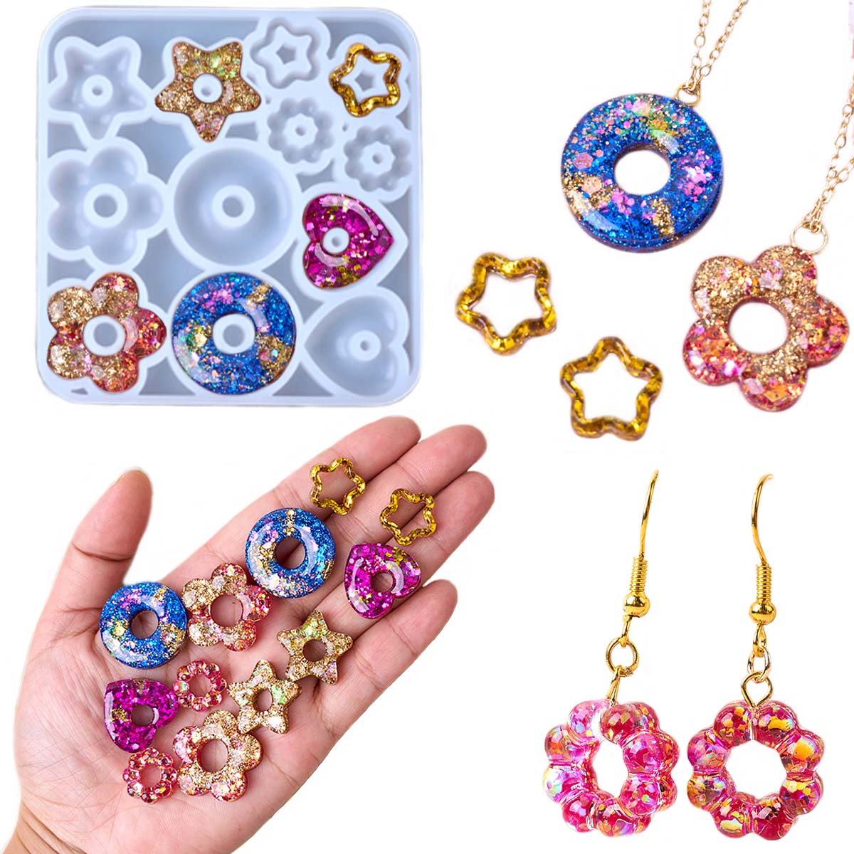 Multifuntional Jewelry Silicon - Resin Craft Ideas ulasan dan harga
