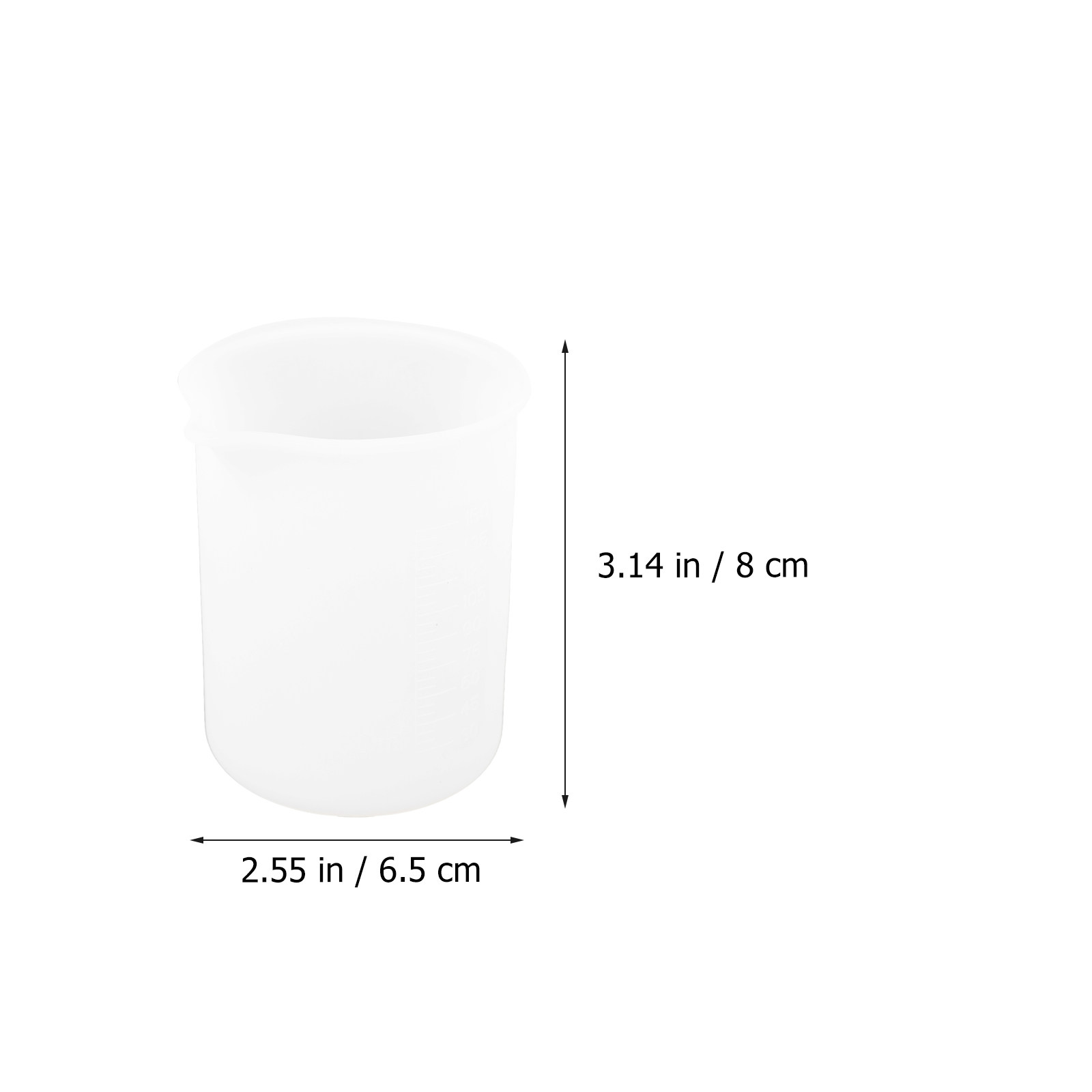 1Set Silicone DIY Epoxy Dispen - Mixing Cup Silicone ulasan dan harga