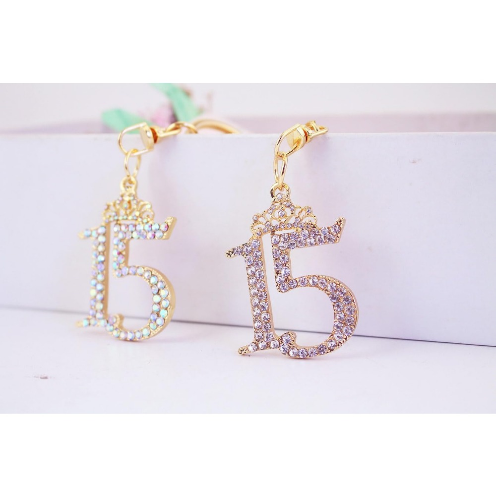 Glittering Number 15 Rhineston - Resin Glitter Pack ulasan dan harga