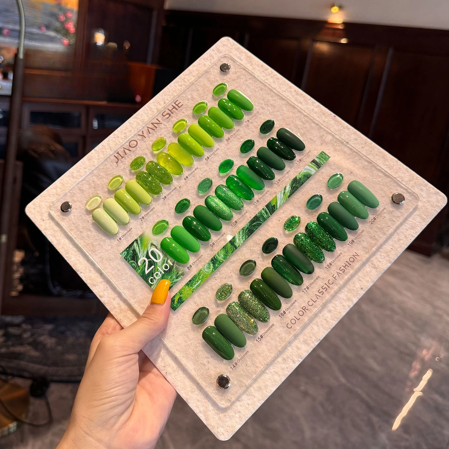 20Pcs/Set Purple Green Blue Co - Resin Glitter Pack ulasan dan harga