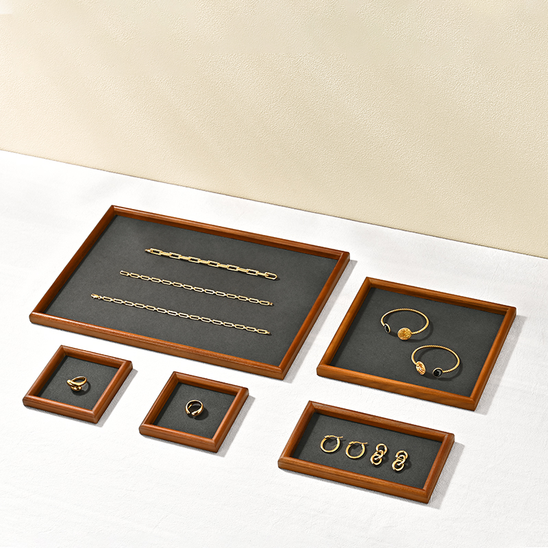 Oirlv Wooden Jewelry Display T - Wood Ring Blank ulasan dan harga