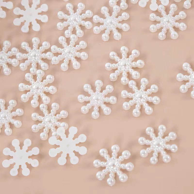 Handmade 100 pieces of beige p - Resin Craft Ideas ulasan dan harga