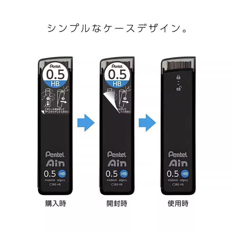 Pack of 3 - Pentel Ain Mechani - Pentel Pen Energel ulasan dan harga