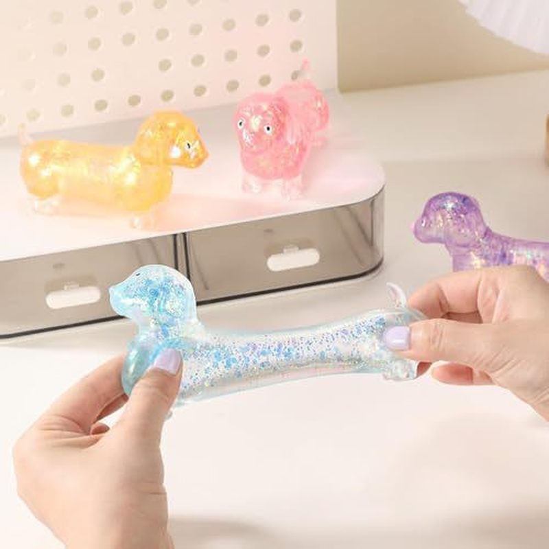 Glitter Dachshund Soft Stretch - Resin Craft Material ulasan dan harga