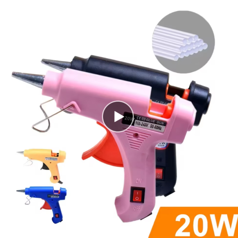 20W EU Plug glue gun.30pcs/10p - Heat Gun Small ulasan dan harga