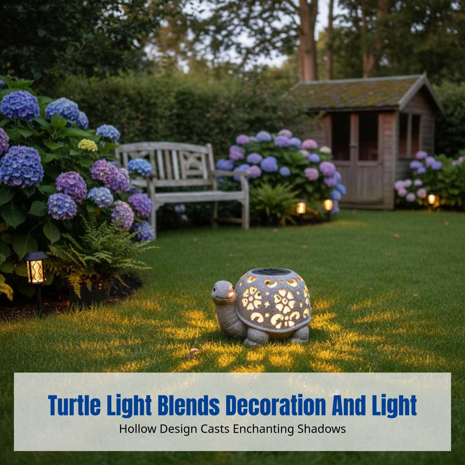 Garden Decor, Solar Hollow Tur - Crafting Resin ulasan dan harga