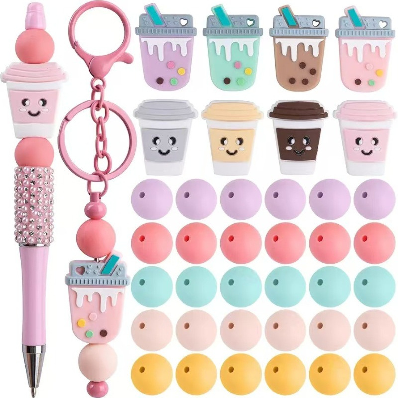 48 Pcs Mixed Style Coffee & Dr - Mixing Cup Silicone ulasan dan harga