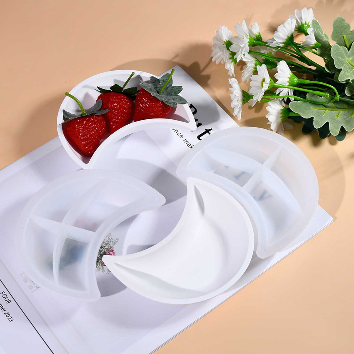 DIY epoxy resin mold creative  - Silicone Mold Tray ulasan dan harga