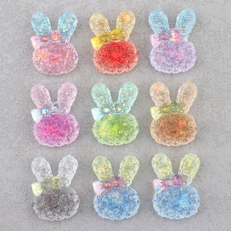 5PCS 18*25mm Luminous Gradient - Resin Crafts Diy ulasan dan harga