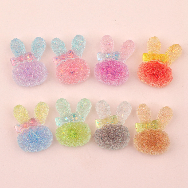 5PCS 18*25mm Luminous Gradient - Resin Crafts Diy ulasan dan harga