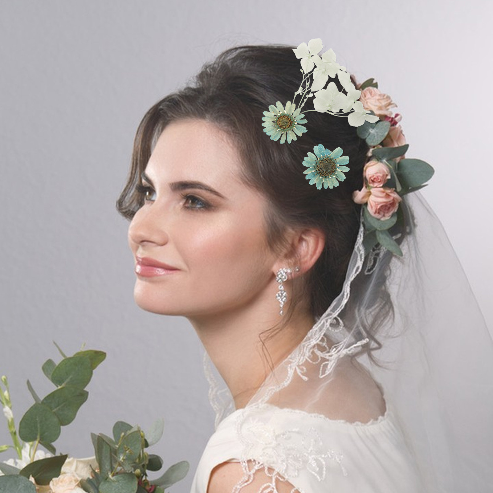 DIY Bridal Headpiece Dried Flo - Crafting Resin ulasan dan harga
