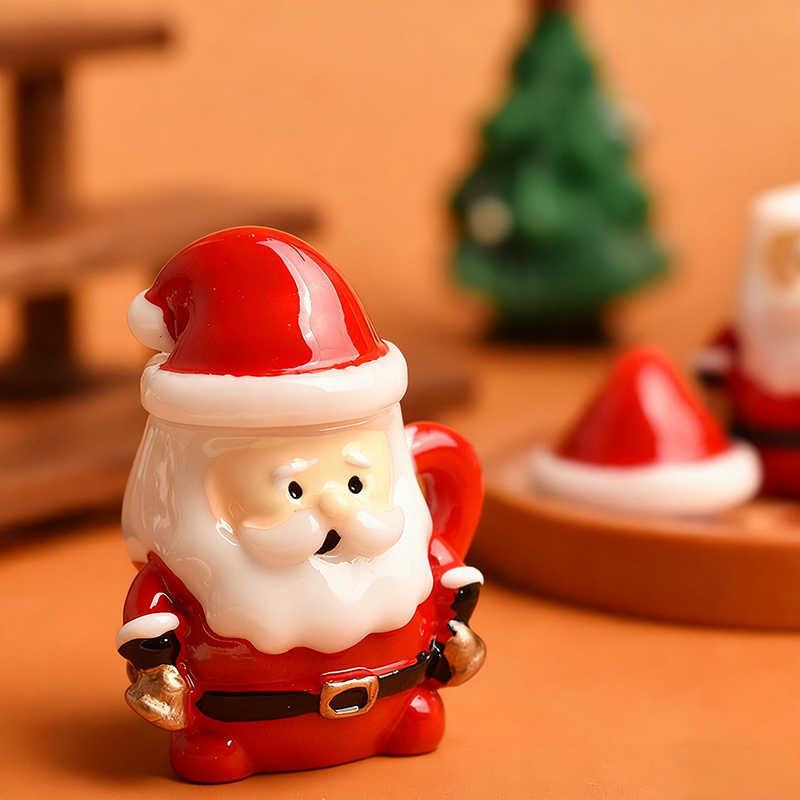 Mini Santa Teacup Ornament - R - Crafting Resin ulasan dan harga