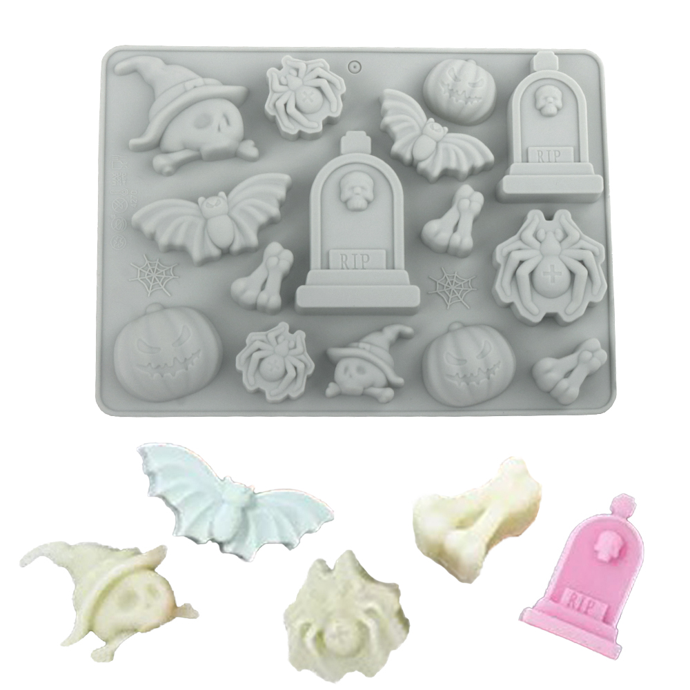 Halloween Element Tombstone Sp - Silicone Mold Tray ulasan dan harga