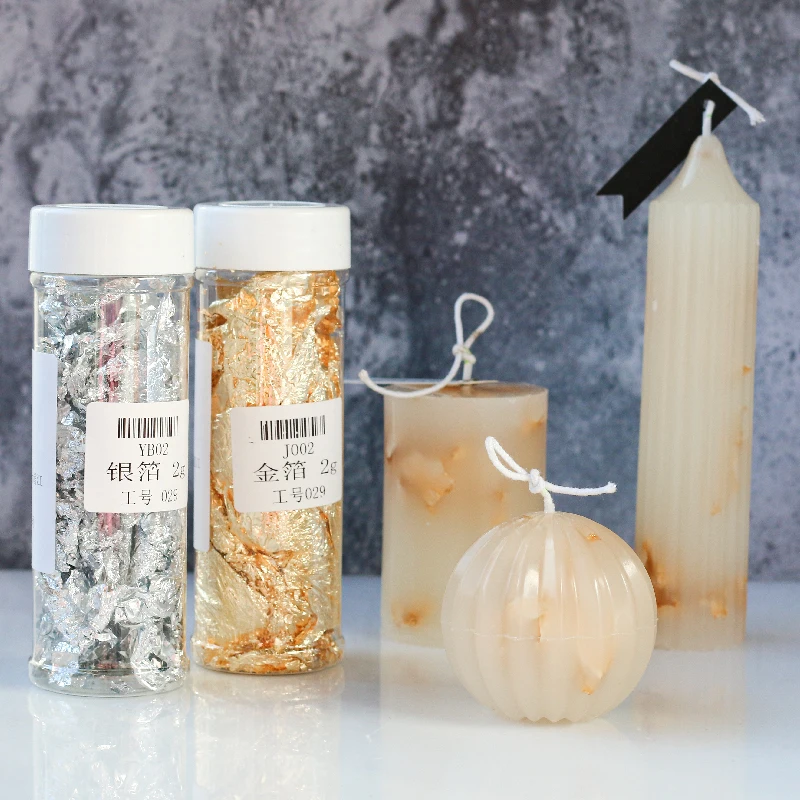Creative Handmade Candle Makin - Gold Foil Flakes ulasan dan harga