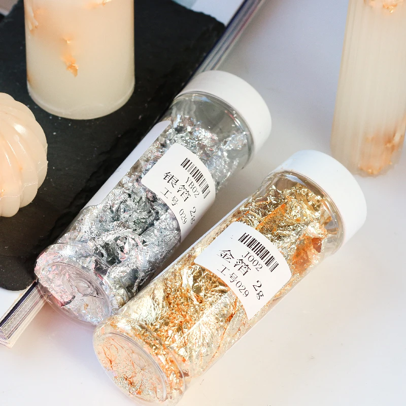 Creative Handmade Candle Makin - Gold Foil Flakes ulasan dan harga
