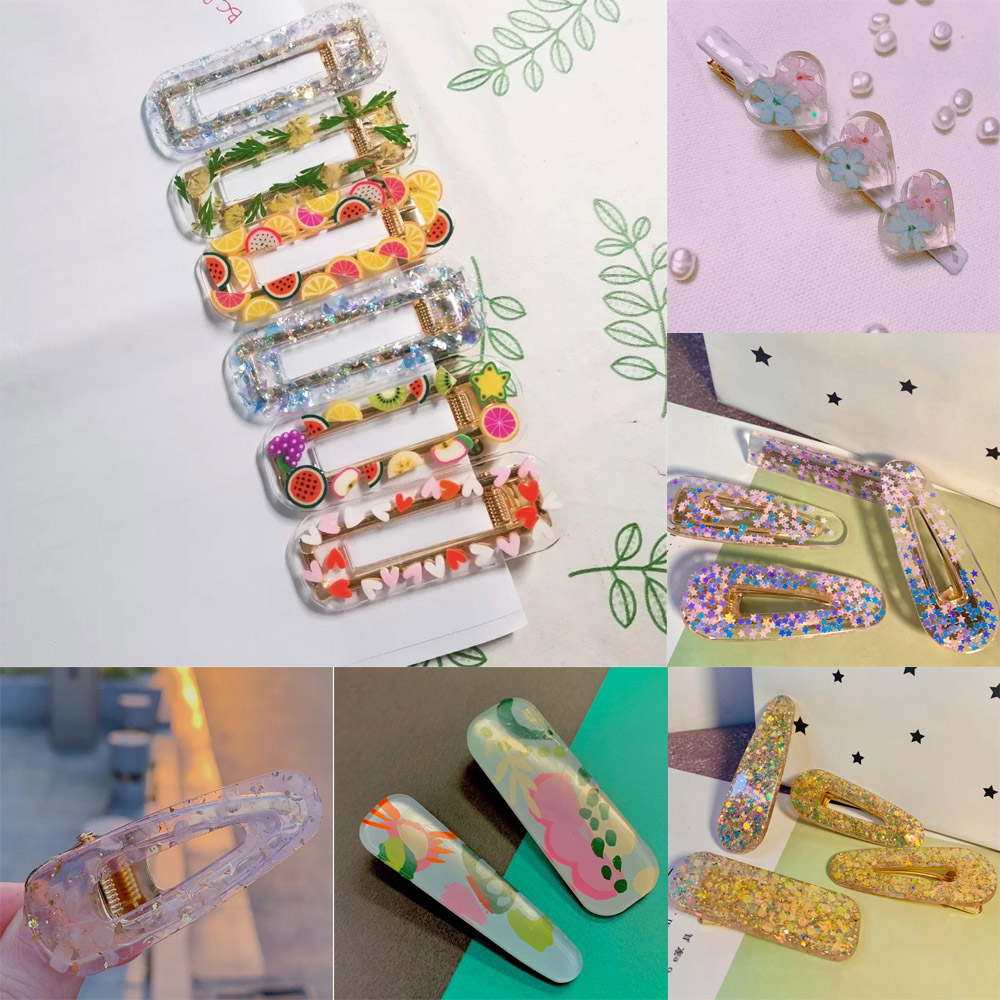 Barrettes Silicone Molds Metal - Gold Foil Flakes ulasan dan harga