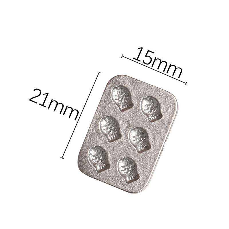10pcs Doll House Miniature Min - Silicone Mold Tray ulasan dan harga