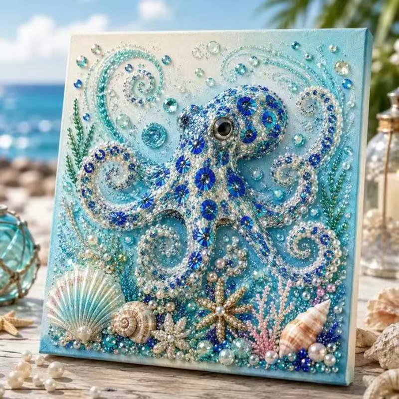 Ocean Diamond Pearl Painting D - Resin Craft For Beginners ulasan dan harga