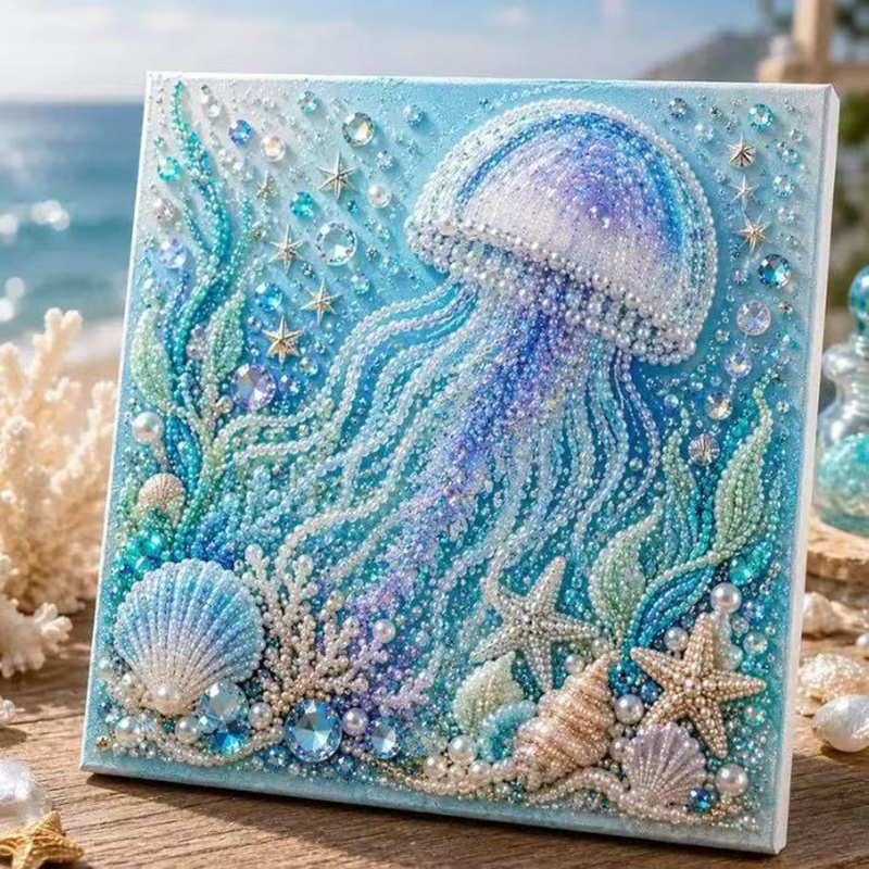 Ocean Diamond Pearl Painting D - Resin Craft For Beginners ulasan dan harga