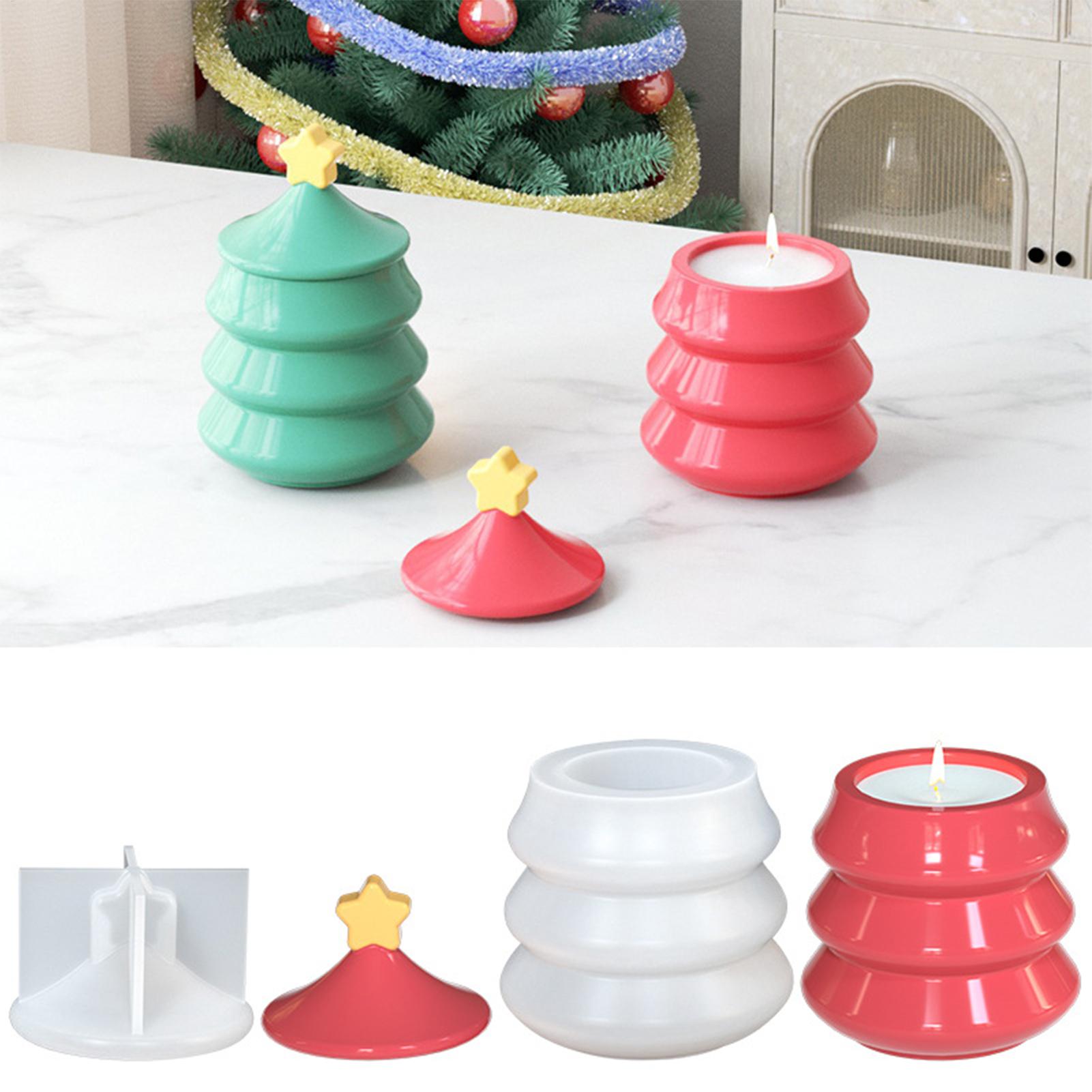 Christmas Tree Jar Mold DIY Si - Resin Craft Workshop ulasan dan harga