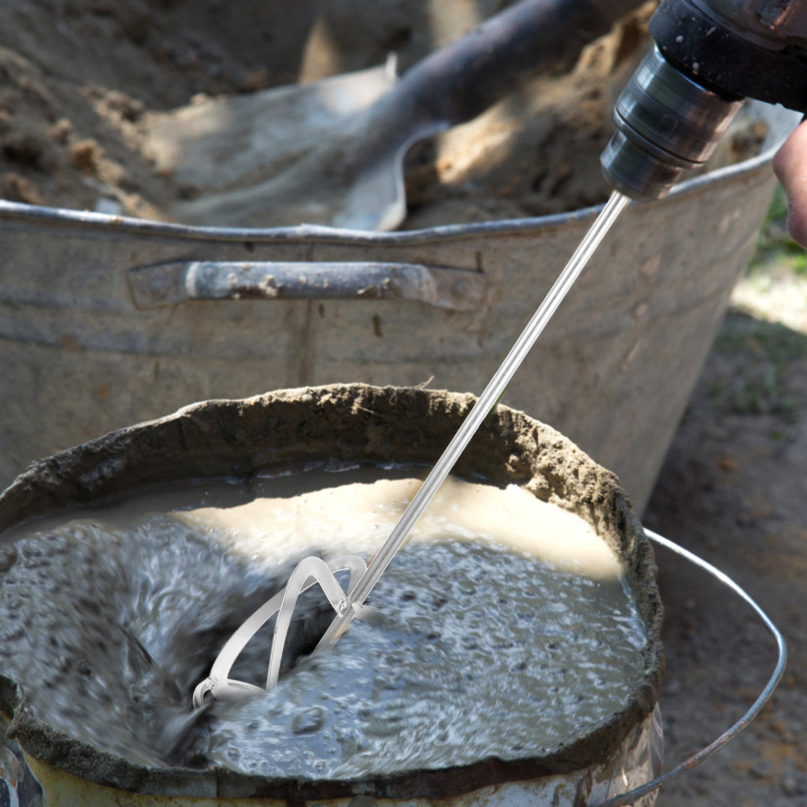 Sturdy Galvanized Steel Mixing - Resin Craft Workshop ulasan dan harga