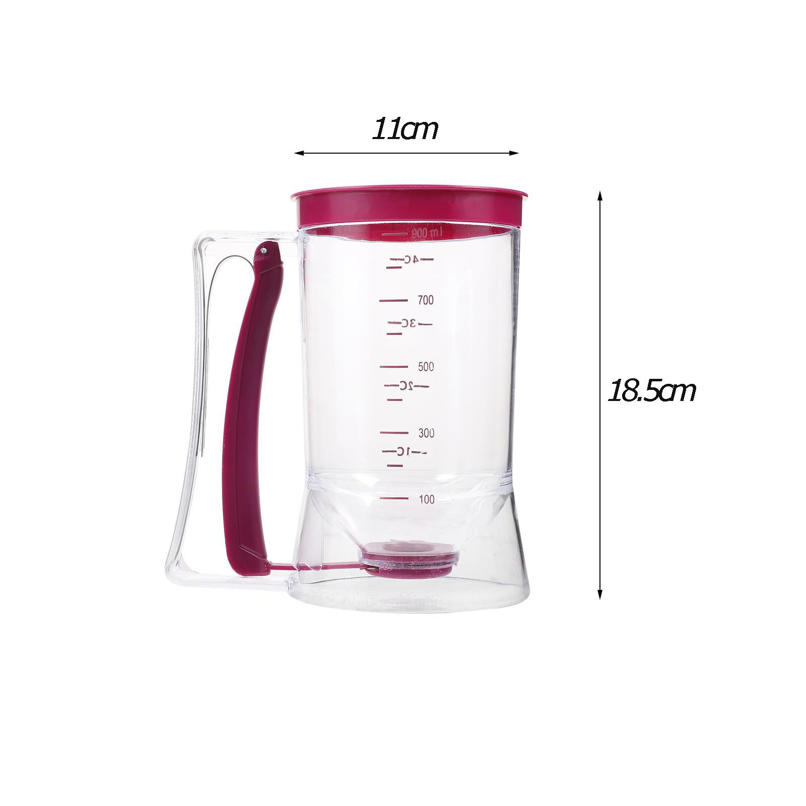 900ml Batter Dispenser Cupcake - Mixing Cup Silicone ulasan dan harga