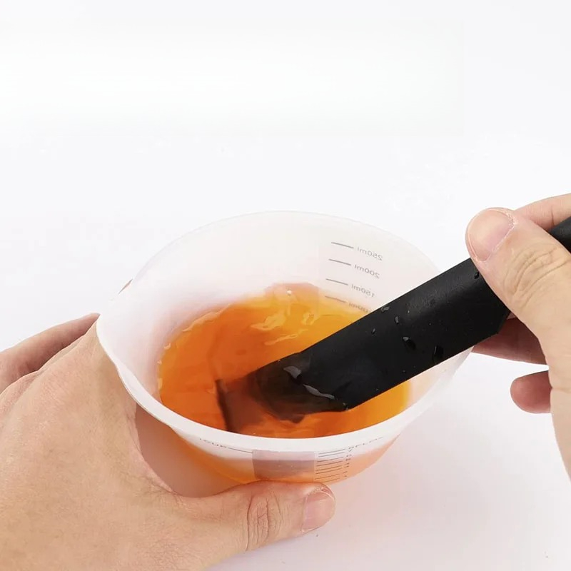 1pc Creative Simple 500ml /250 - Mixing Cup Silicone ulasan dan harga