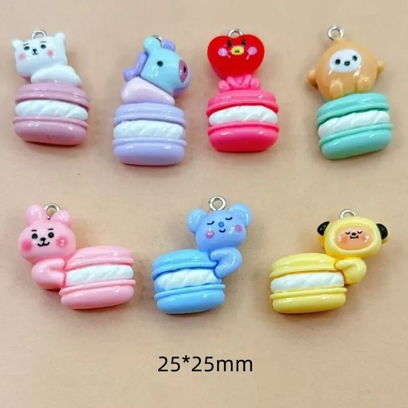 10pcs Mixed Cartoon Resin Char - Resin Craft Material ulasan dan harga
