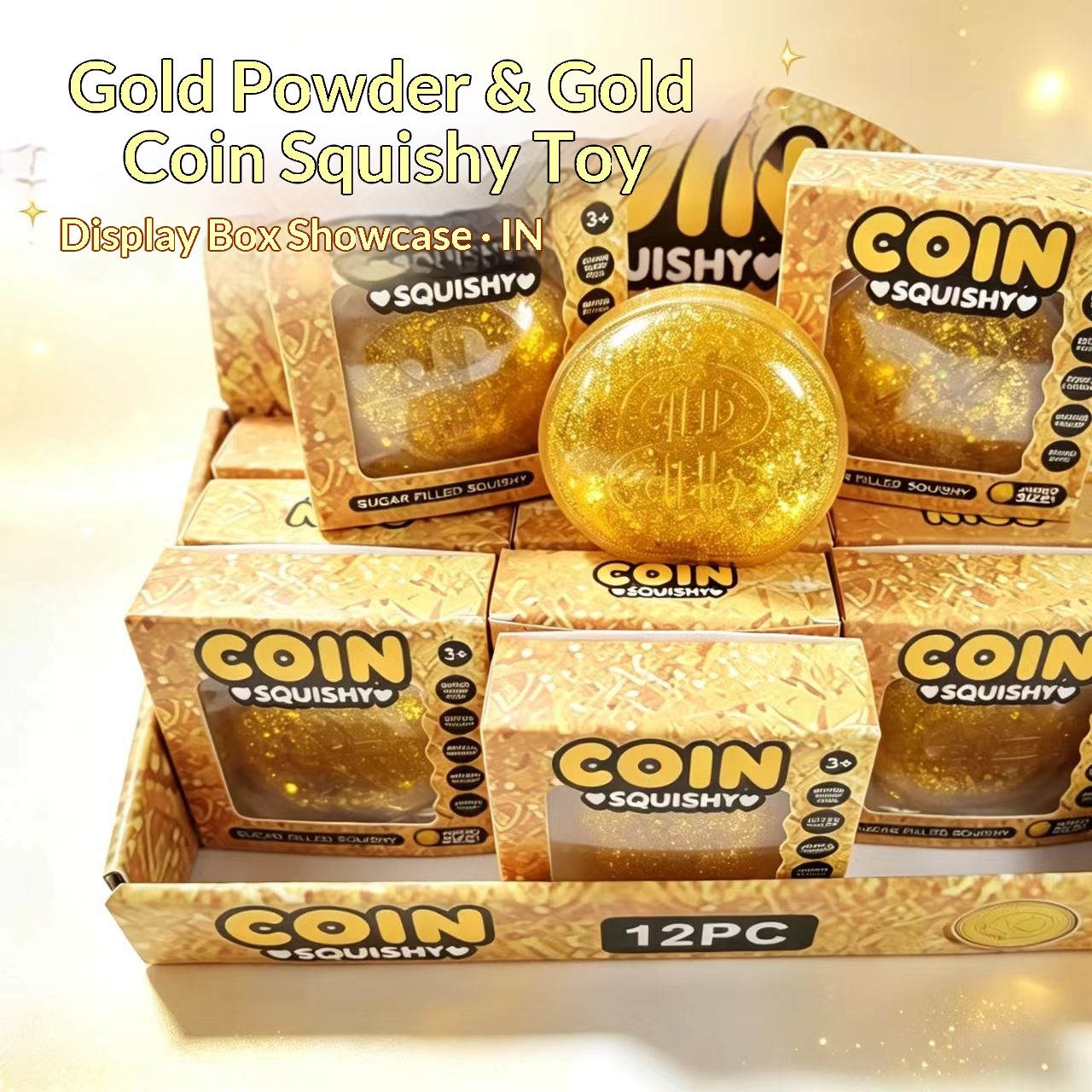 12pcs/Full Case 8.5cm Glitter  - Resin Craft Material ulasan dan harga