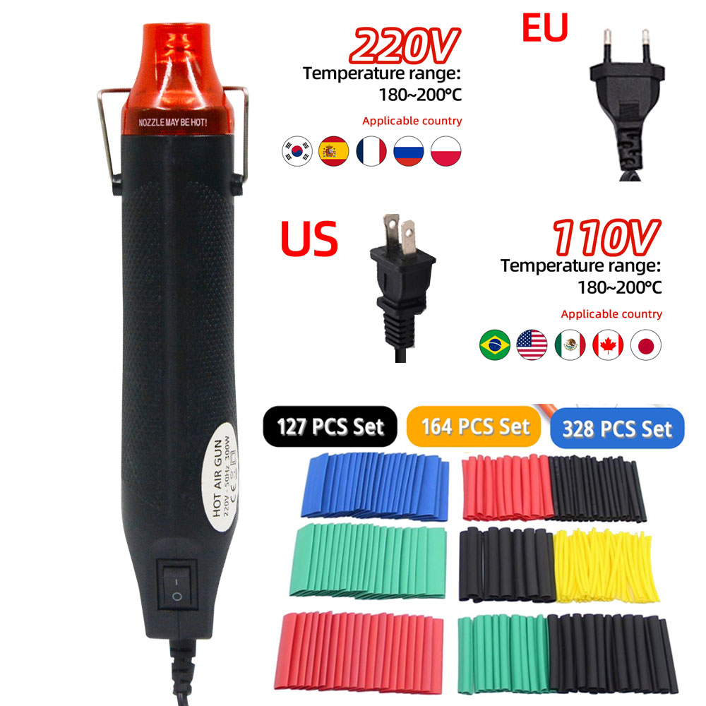 300W Hot Air Heat Gun Electric - Heat Gun Small ulasan dan harga